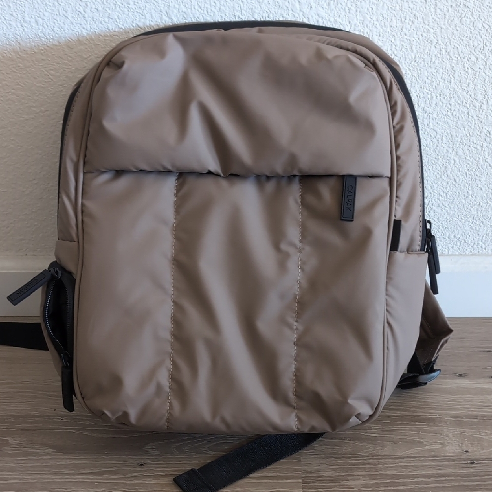 Cal Pak Backpack In Tan Color